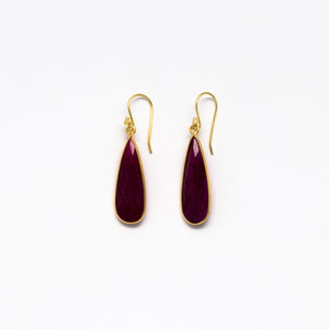 Lhamo - Medium Teardrop Earrings