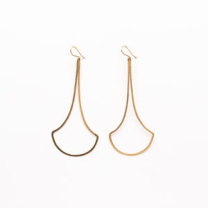 Jessica Decarlo - Large Gingko earrings