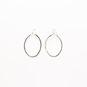 NSC - Hammered Full Tear Earrings