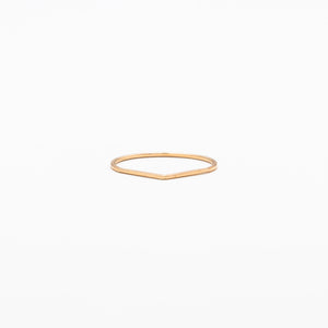 Mute Object - Plain Skinny Pointed Ring
