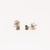 Melissa Joy Manning - Rough Diamond Silver Stud Earrings