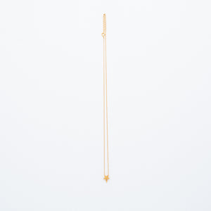 NSC - Plain Star Necklace in Gold Plated