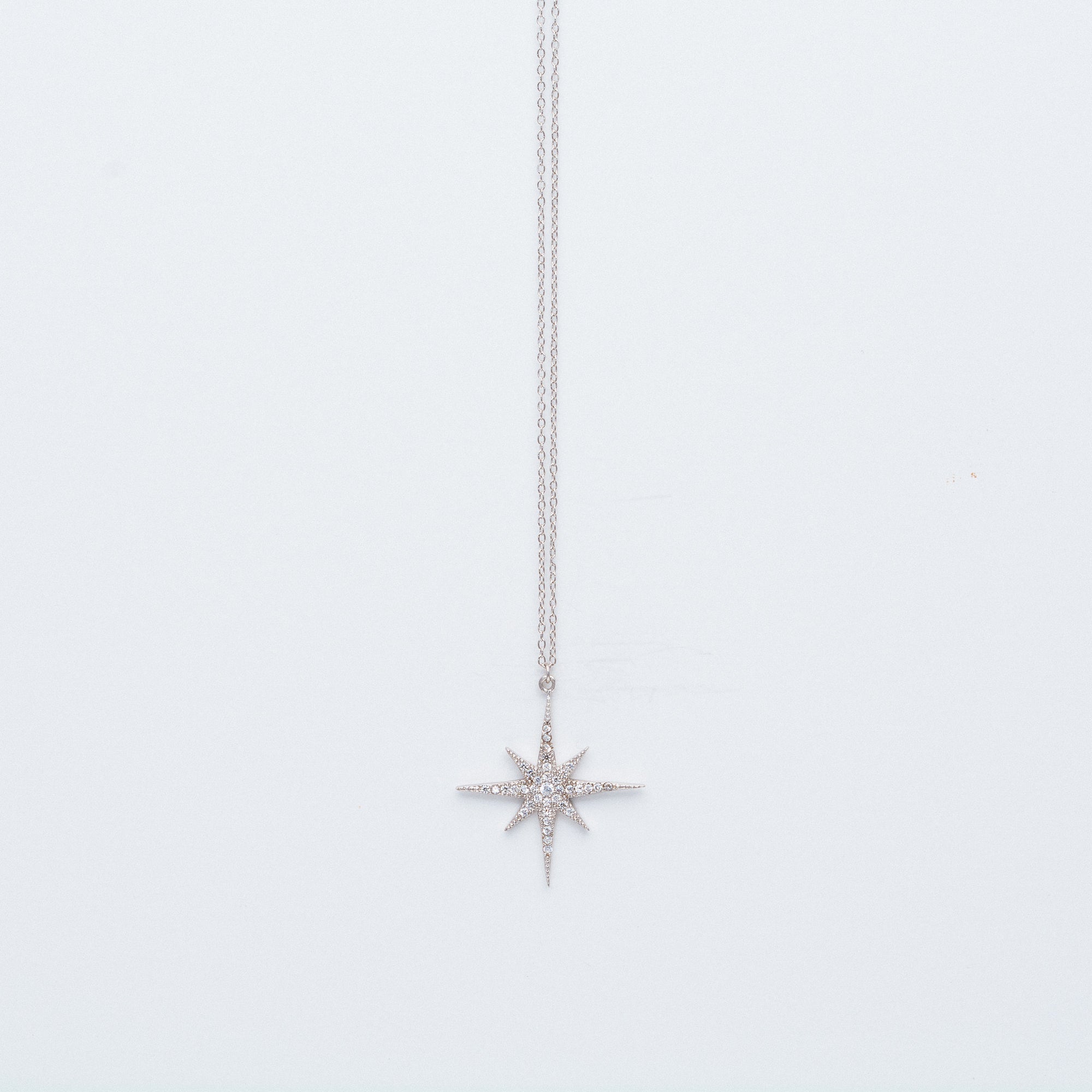 NSC - Large Pave Star Necklace