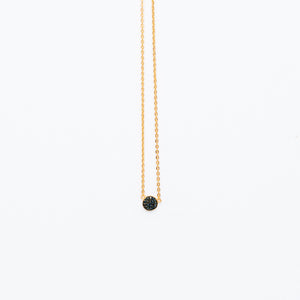 NSC - Mini Pave Round Necklace