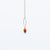 Mashka - Cherry Quartz drop in sterling silver