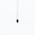 Mashka - Bloodstone drop in sterling silver