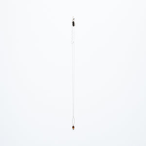 Mashka - Smoky Quartz drop in sterling silver