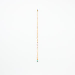 Lhamo - Mini Amazonite Teardrop Necklace