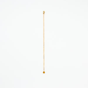 Lhamo - Mini Citrine Teardrop Necklace