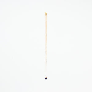 Lhamo - Mini Iolite Teardrop Necklace