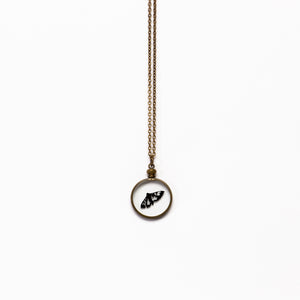 Ornamental Things - Moth Silhouette Necklace