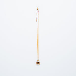 Lina - Wrapped Smoky Quartz Necklace
