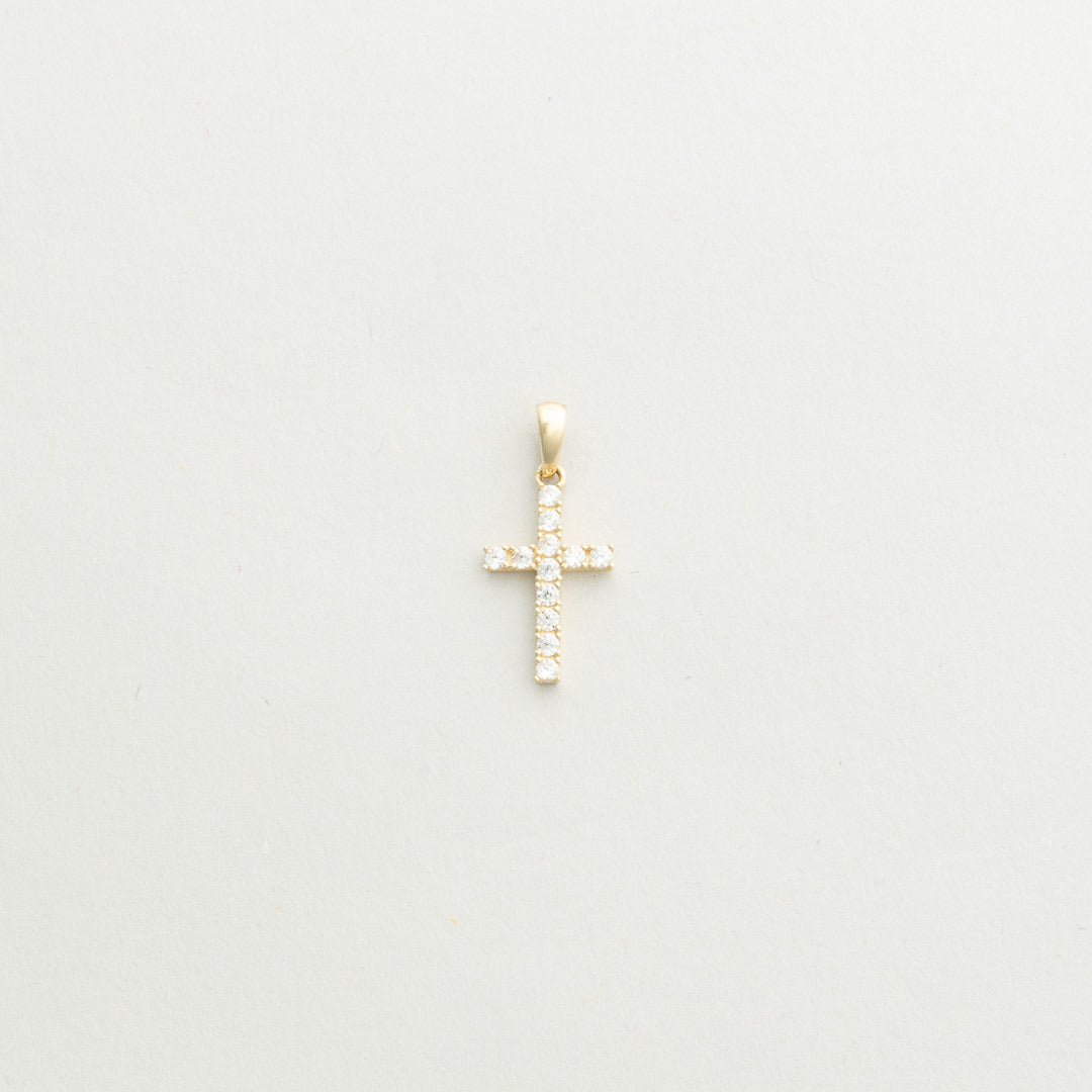 NFC - cz cross charm