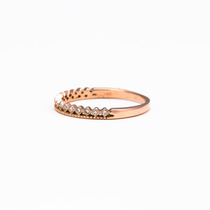 NFC - Double dot band ring