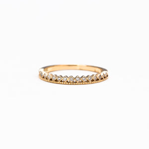 NFC - Double dot band ring
