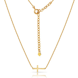 NFC - Mini Sideway cross necklace