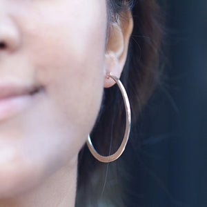 Satomi studio- Luna hoop earrings