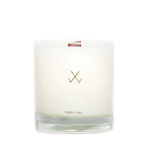 PEONY + SALT SOY CANDLE