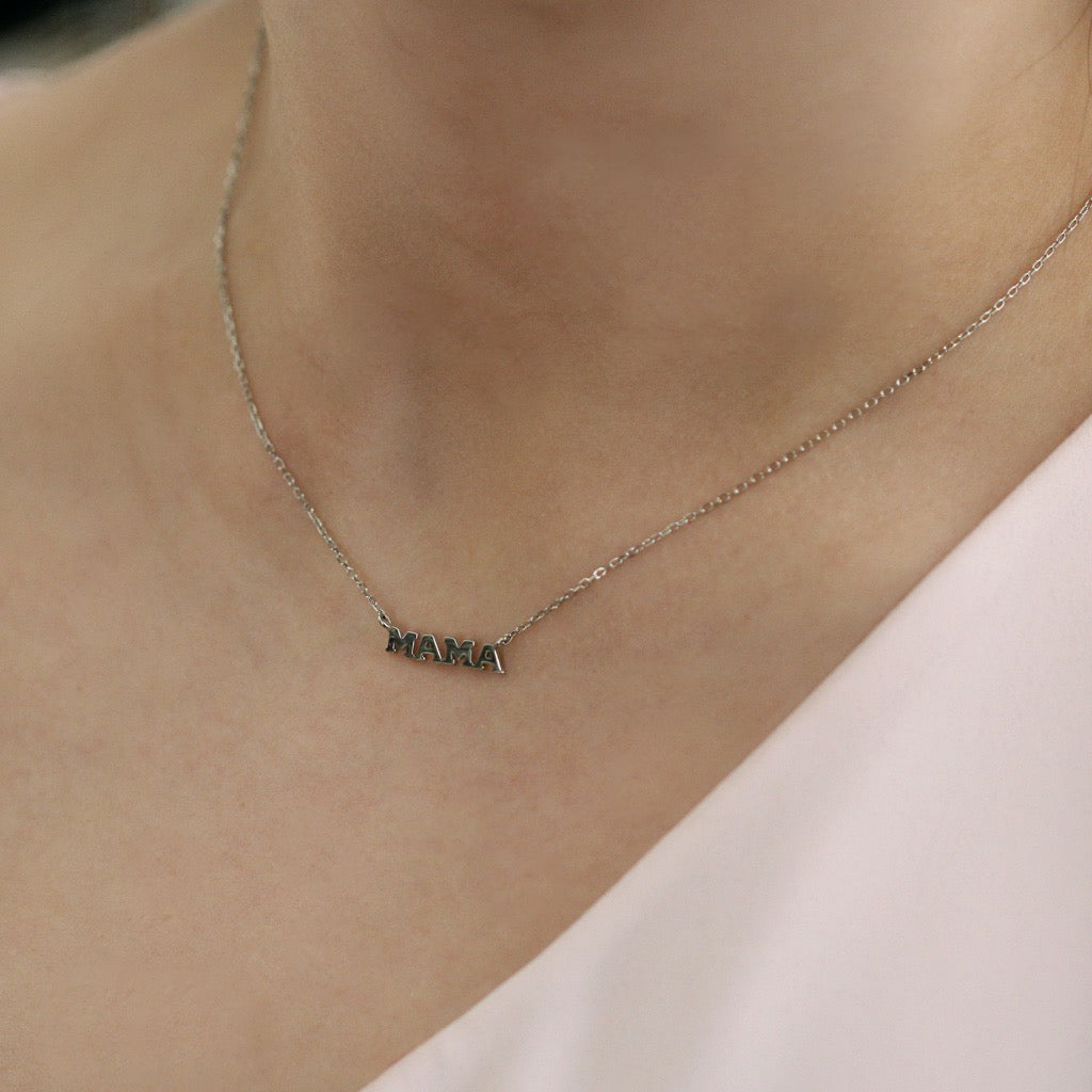 mini mama necklace