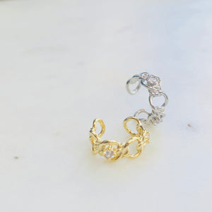 Nsc - linked cz ear cuff