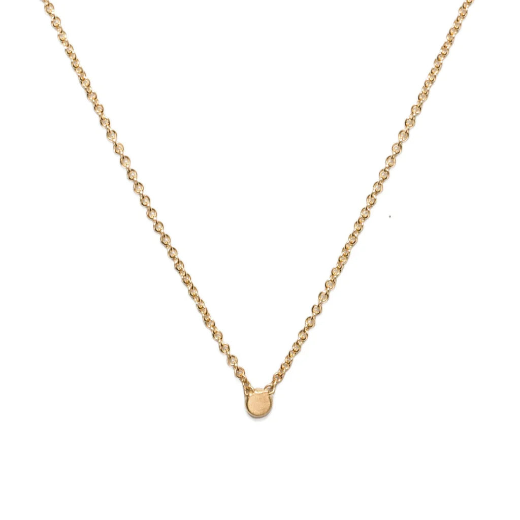 itty bitty circle necklace