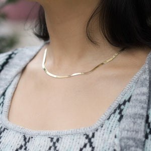 NFC - ZARA HERRINGBONE NECKLACE
