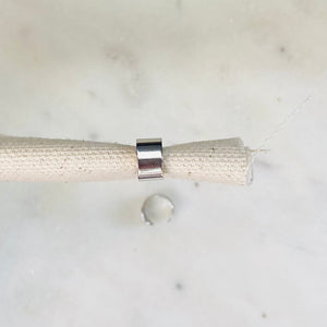 Nsc - plain silver ear cuff