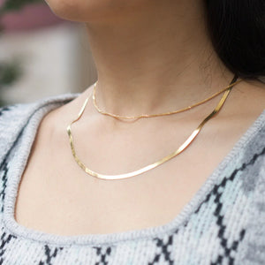 NFC - ZARA HERRINGBONE NECKLACE