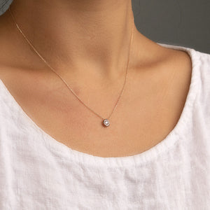NFC - Fleur Cz necklace