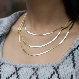 NFC - ZARA HERRINGBONE NECKLACE