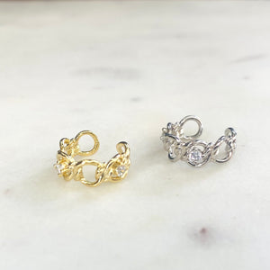 Nsc - linked cz ear cuff