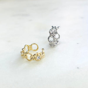 Nsc - linked cz ear cuff