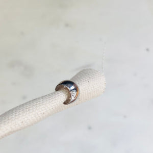 Nsc - curve plain silver ear cuff
