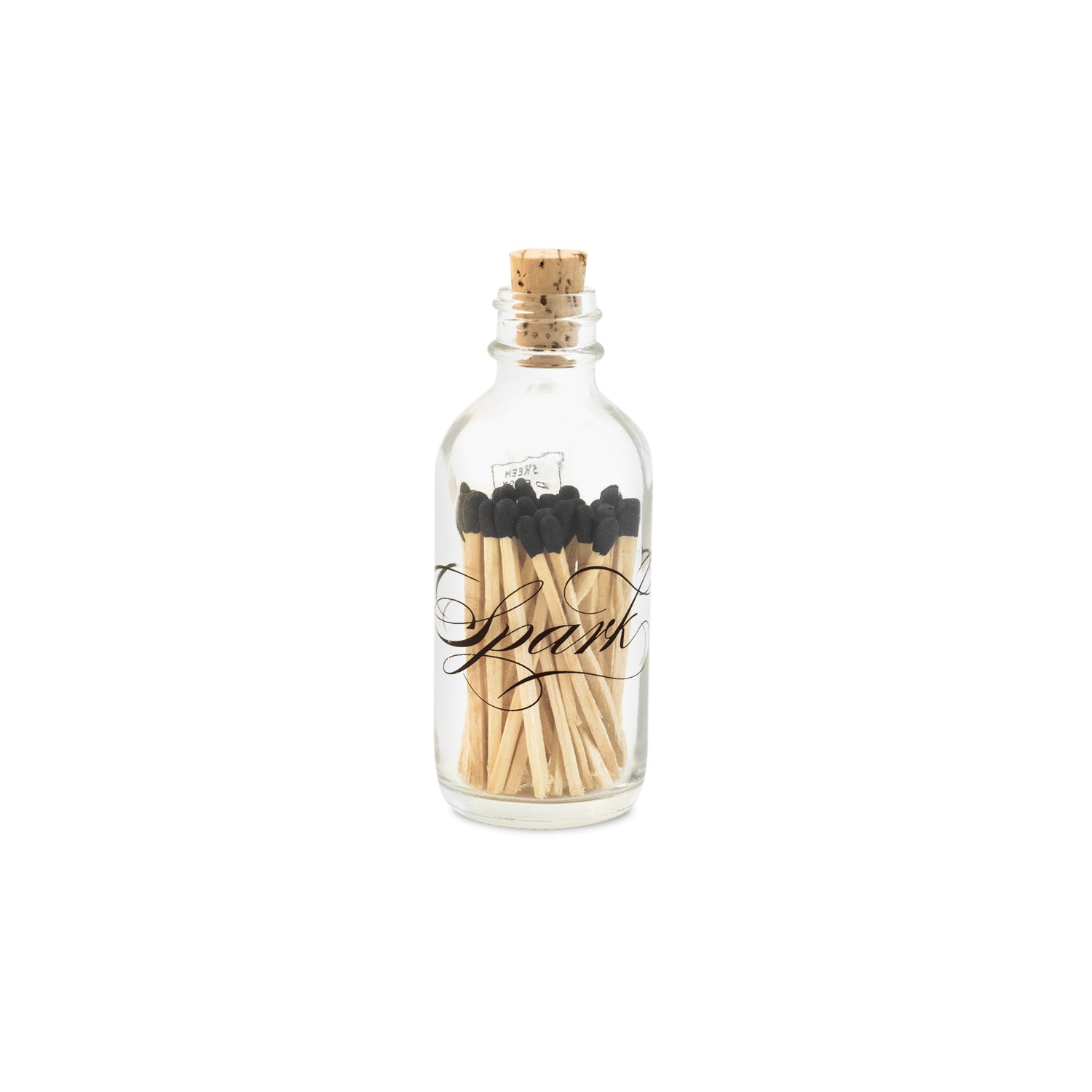 Calligraphy mini match bottle