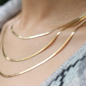 NFC - ZARA HERRINGBONE NECKLACE